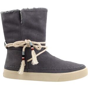TOMS Vista Suede Sherpa Bootie Size 12 B18